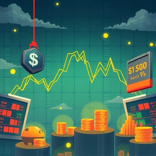 Illustration of the stock market.