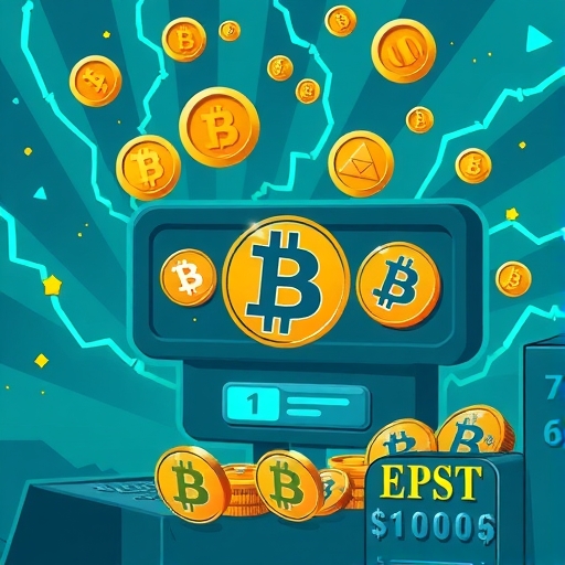 A cryptocurrency exchange interface