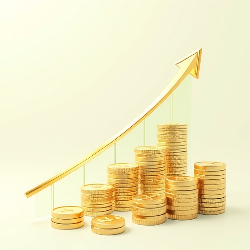 A conceptual illustration of financial margin.