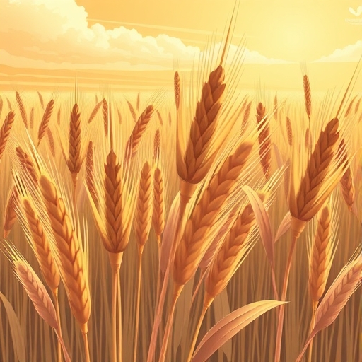 A grain field illustration.