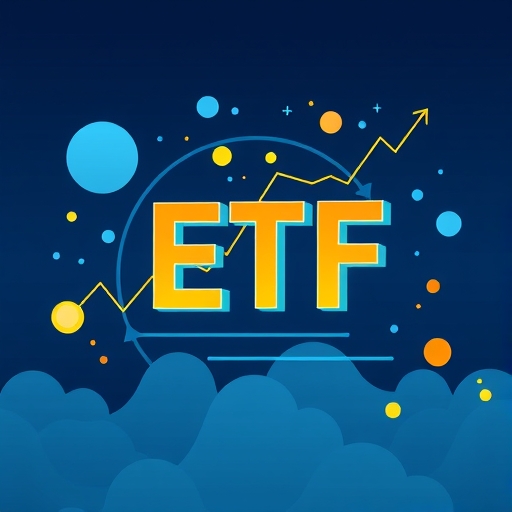 Illustration of ETF concept