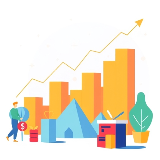 An illustration of an ETF representing a collection of assets.