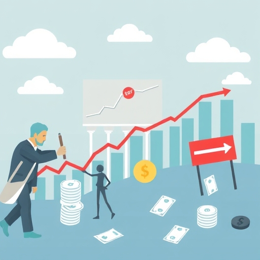 Illustration of bond market