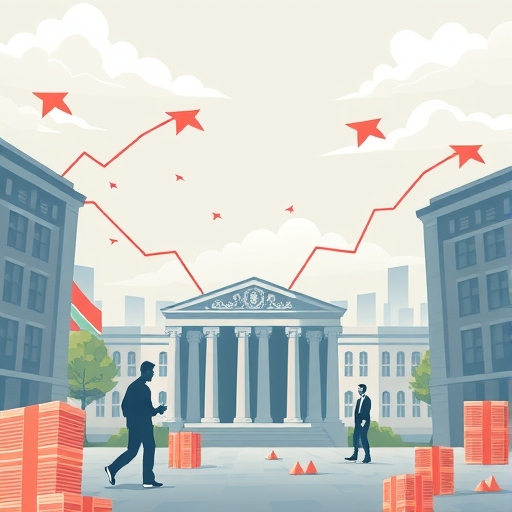 Illustration of bond market