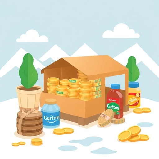 An illustration of commodities.