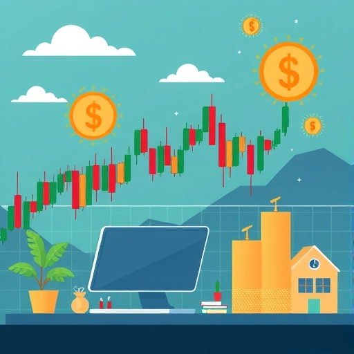 An illustration of forex trading.