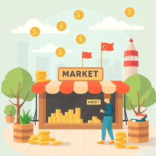 An illustration of money market.