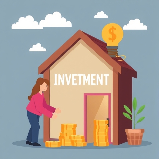 Illustration of safe investment.