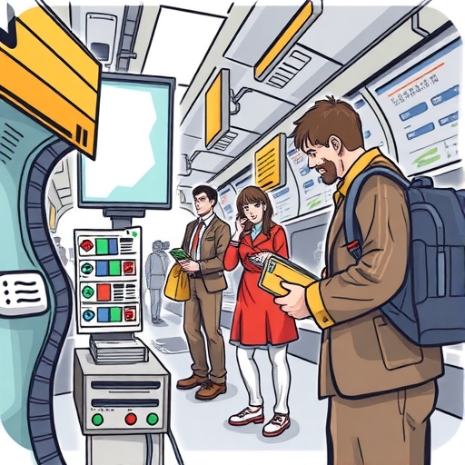 Illustration of traders