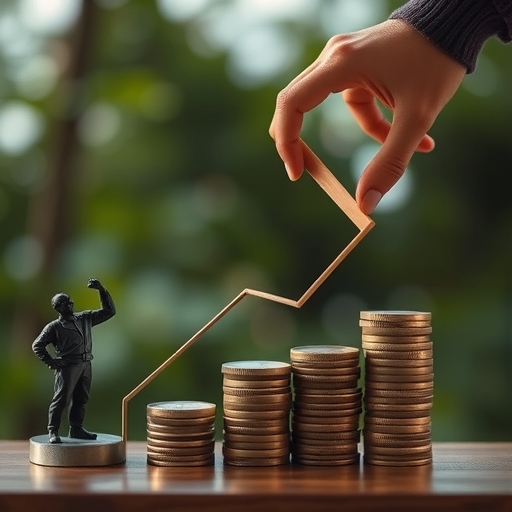 A person investing in mutual funds.