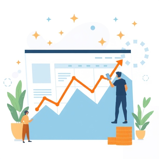 An investment portfolio illustration.