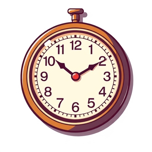An illustration of a clock.