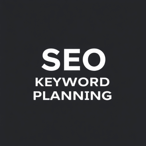 A person analyzing data for SEO keyword planning.
