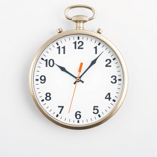 A clock with a checklist.