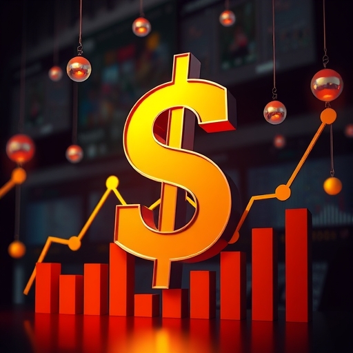 dollar signs and graphs