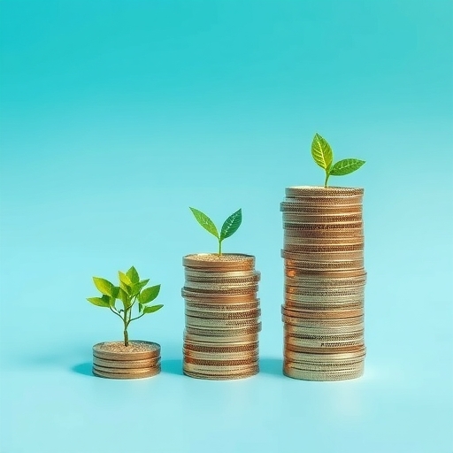 An illustration of eco-friendly investments.