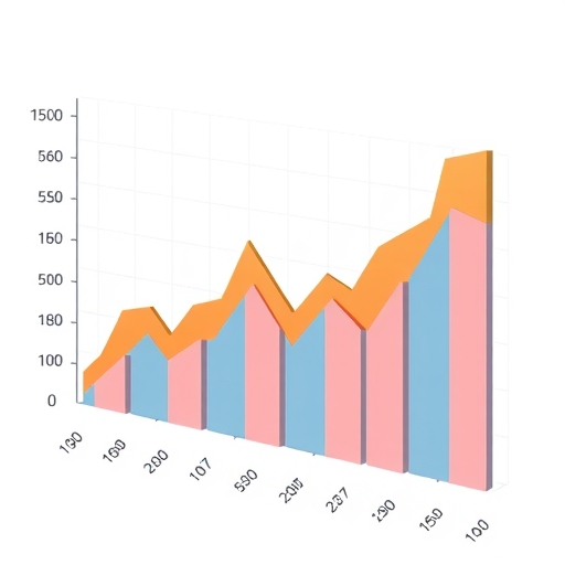 financial graphs illustration