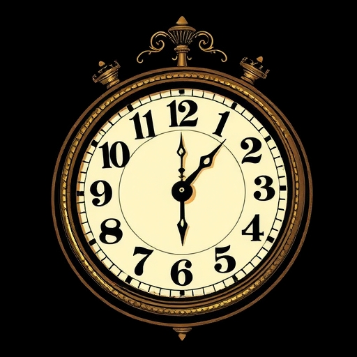 Illustration of a clock