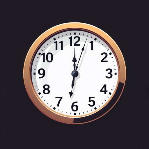 Illustration of a clock