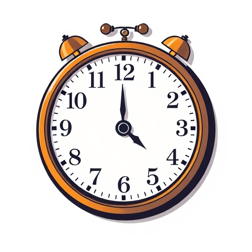 Illustration of a clock