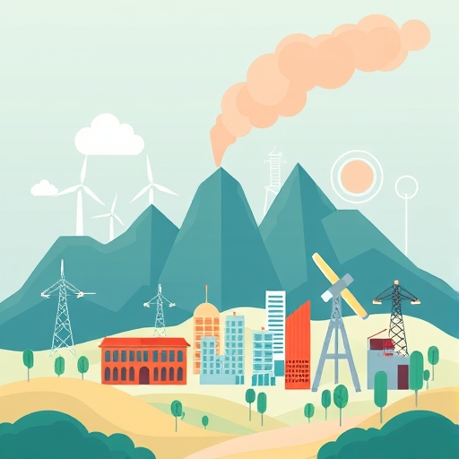 An illustration of energy stocks.