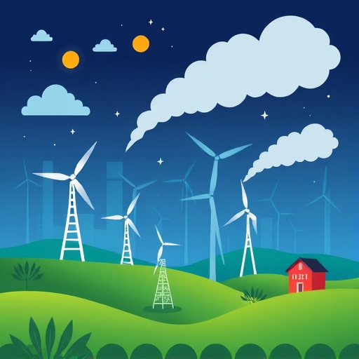 An illustration of energy stocks.