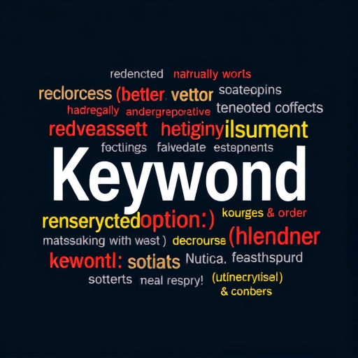 illustration of keywords