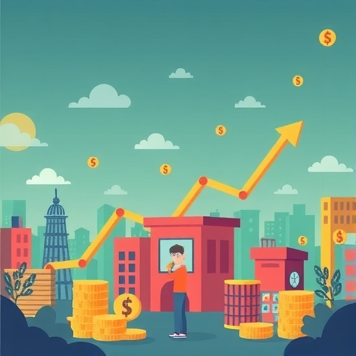 Illustration of rising prices.