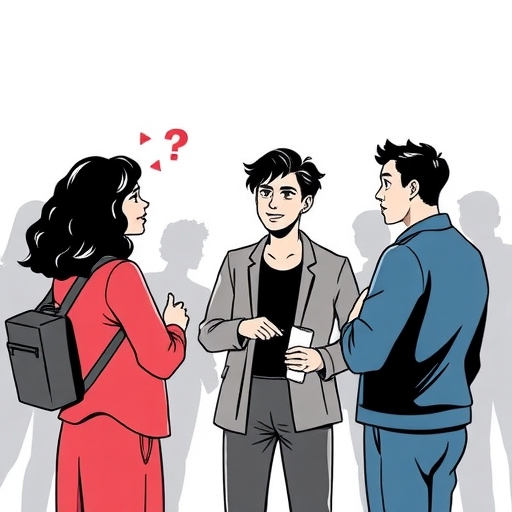Illustration of talking people, representing online tutoring.