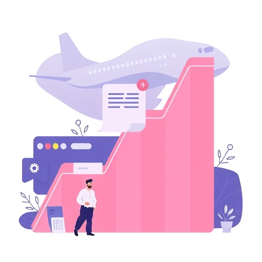 Illustration of website growth.