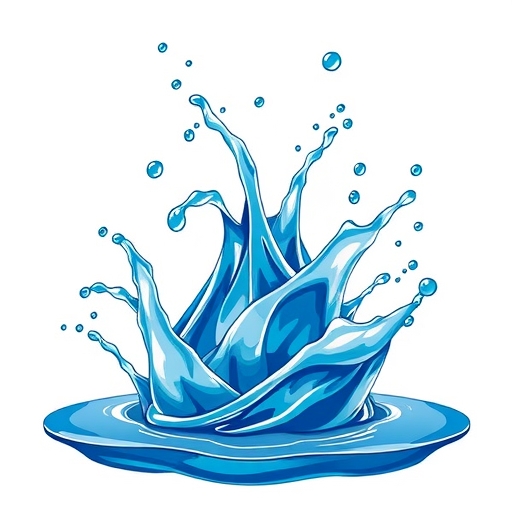 An illustration depicting liquid assets in financial transactions.
