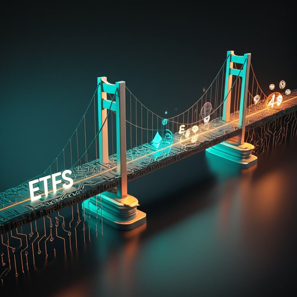 ETFs bridge crypto finance