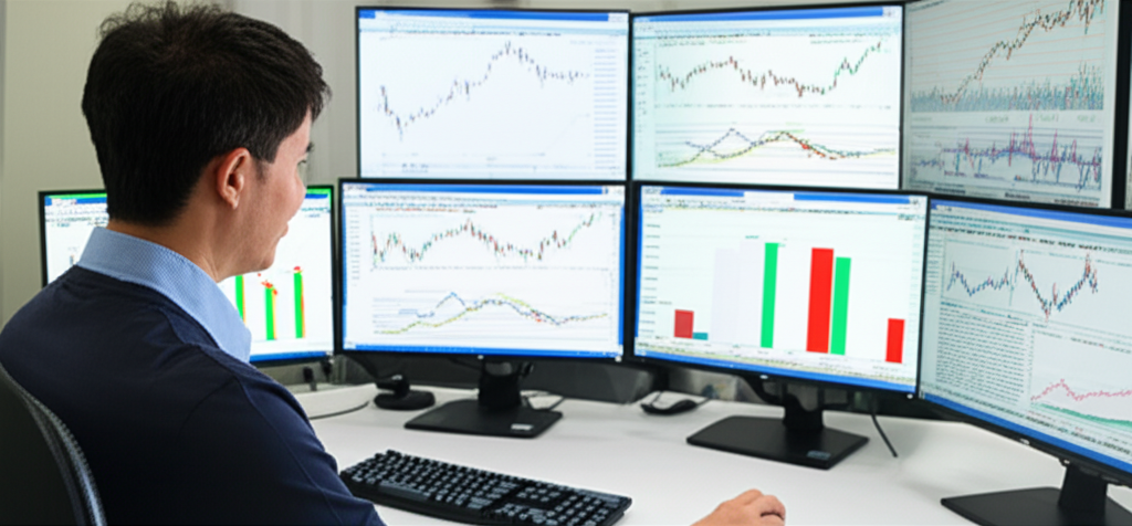 US investor analyzing China ETFs