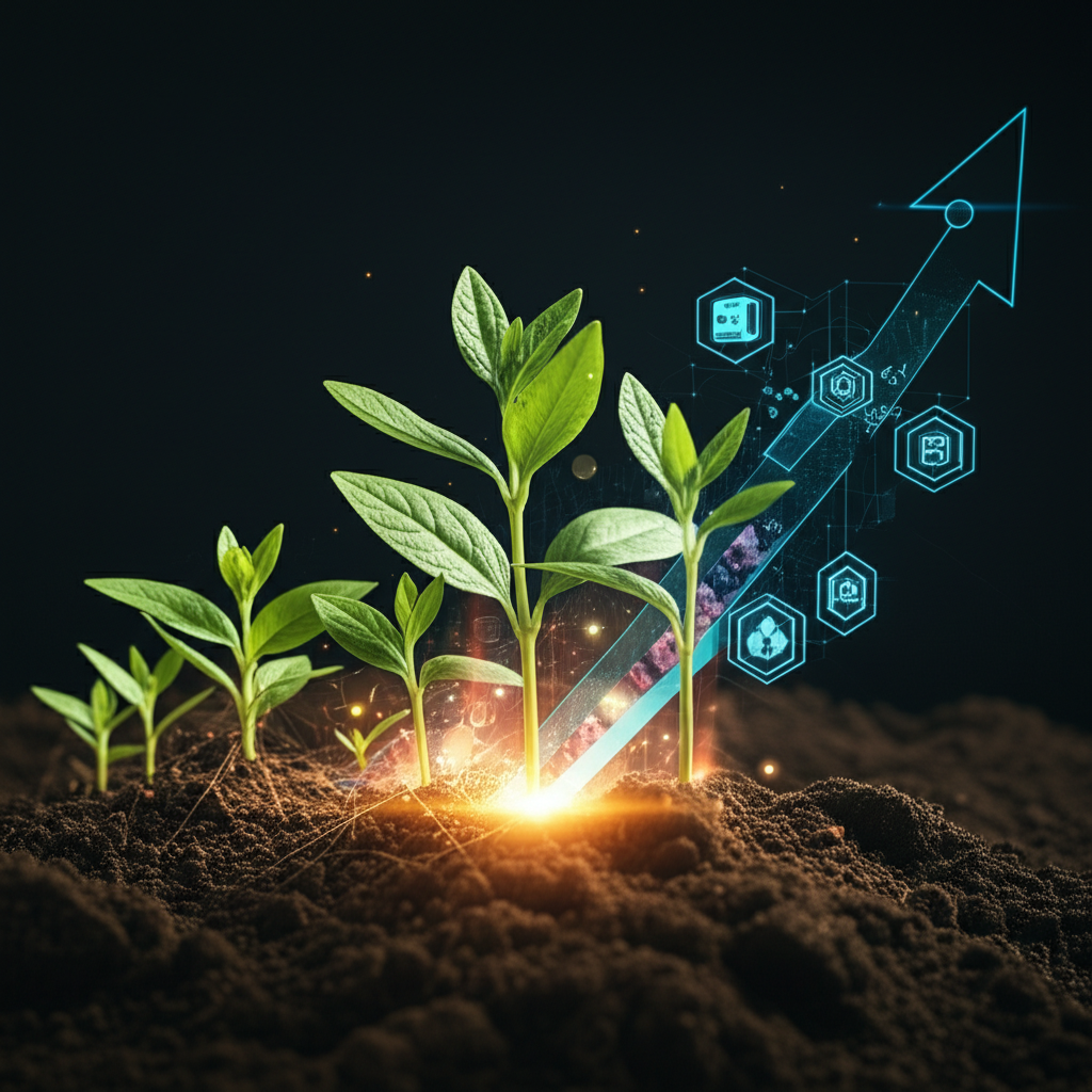 Yield farming in DeFi showing growth and opportunities