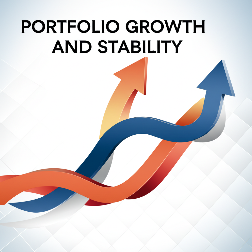Portfolio growth and stability