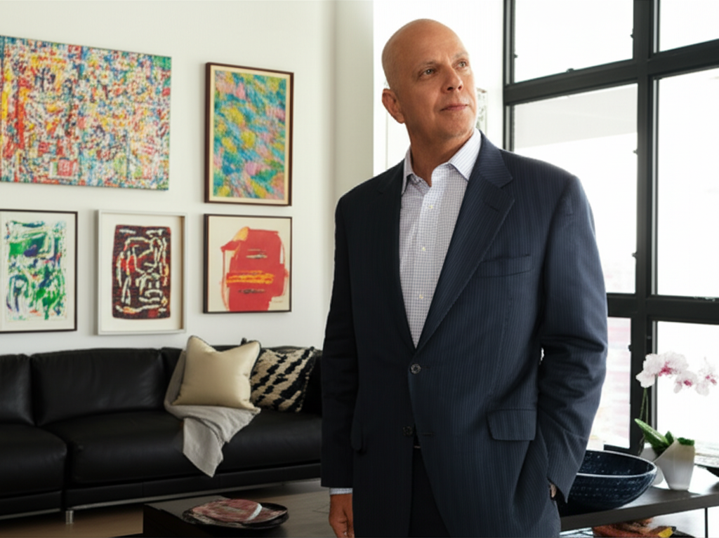 US investor with art collection