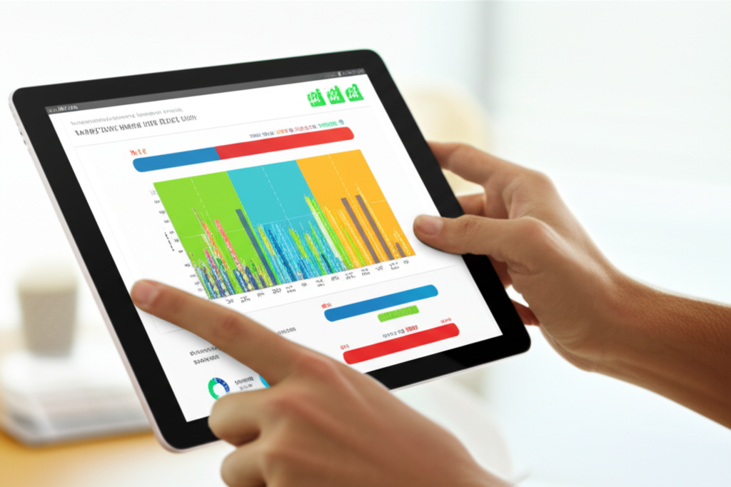 Investor navigating Smart Beta ETFs
