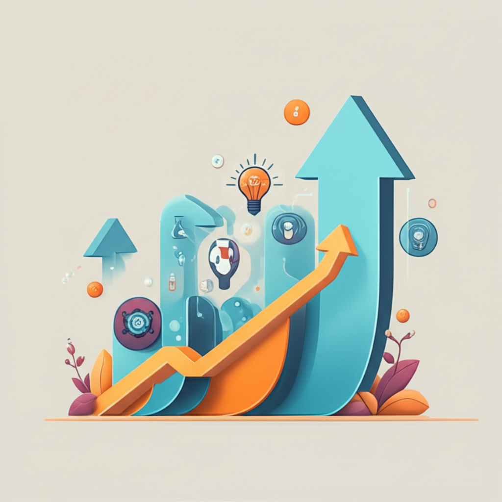 Visual representation of healthcare innovation driving investment in biotech and pharmaceutical research
