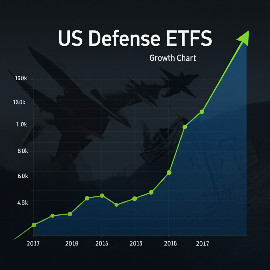 US defense ETFs growth chart