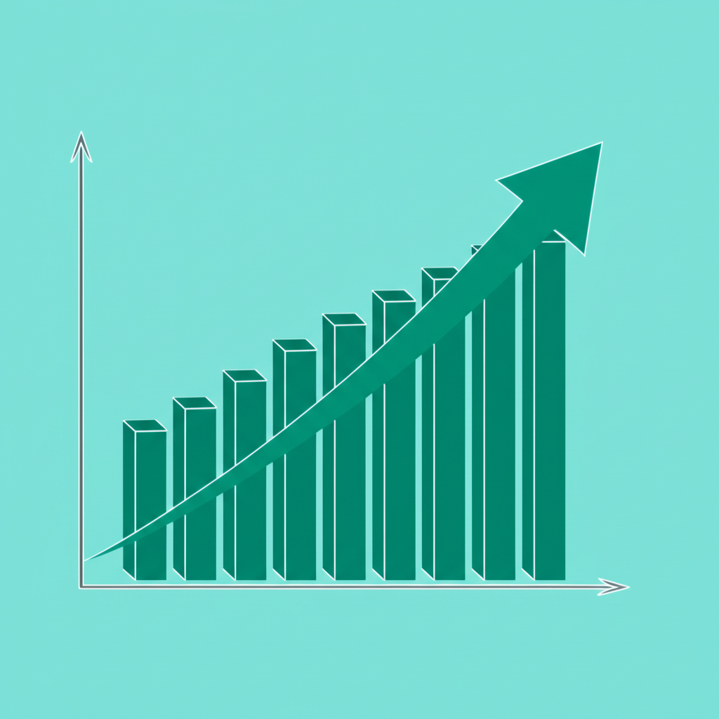 Illustration of portfolio growth