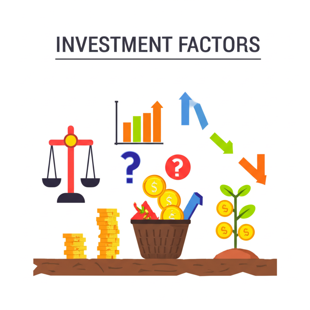 Illustration of investment factors