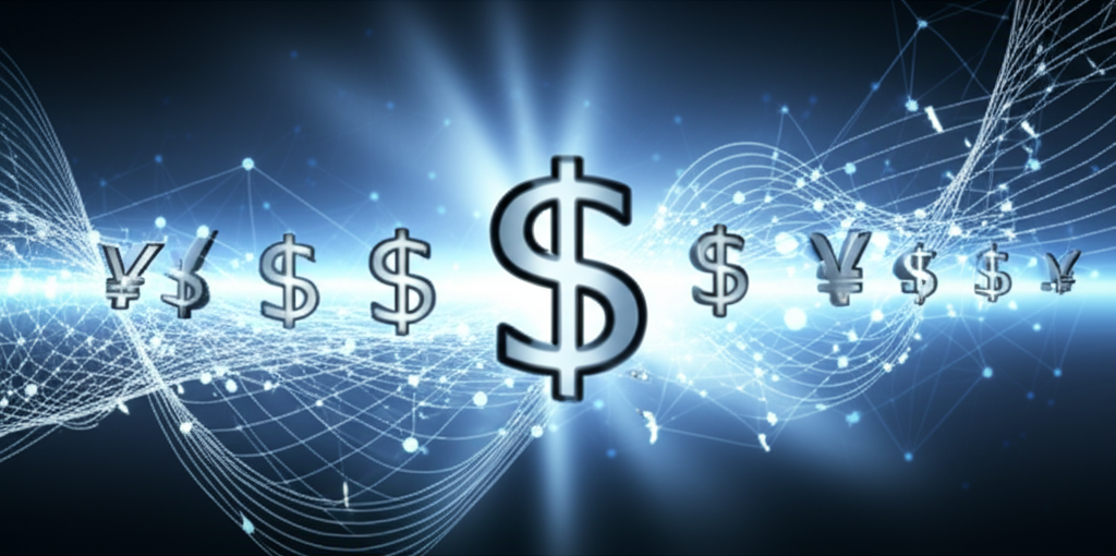 Digital dollar future illustration