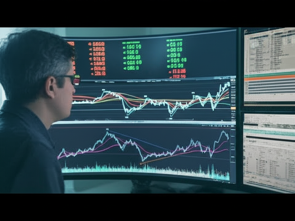 Illustration showing volatility decay in a leveraged ETF during a sideways market compared to its underlying index