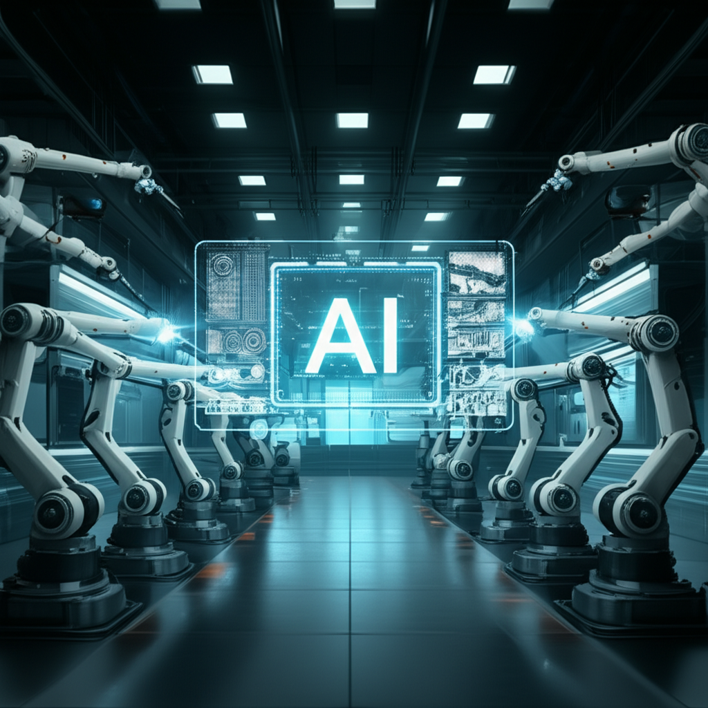 Robots and AI transforming modern industrial operations