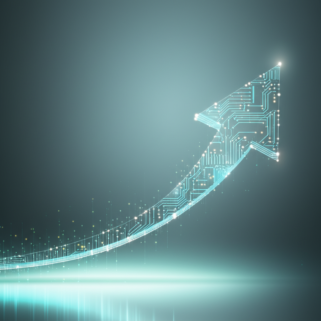 Chart showing rapid growth in digital health technologies and adoption rates