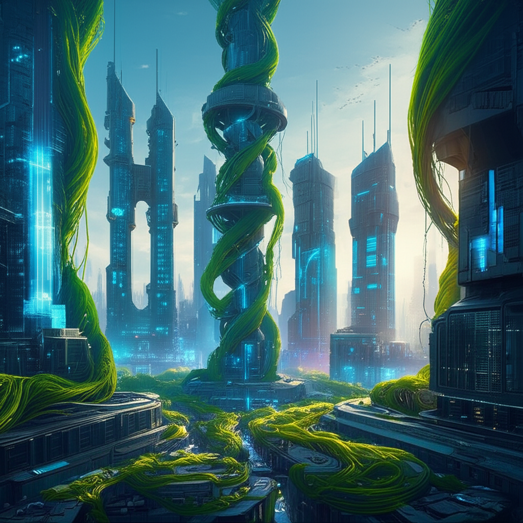 Illustration of future biotech investments highlighting gene therapy and AI-driven research