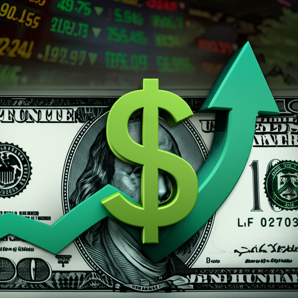 US dollar rising in global markets